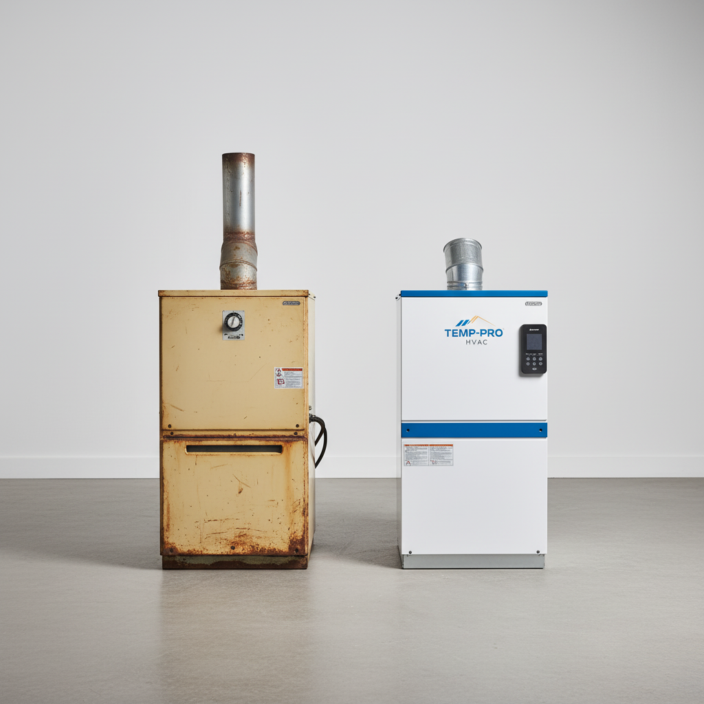 Calculator showing furnace replacement cost estimate and financing options for Toronto homeowners